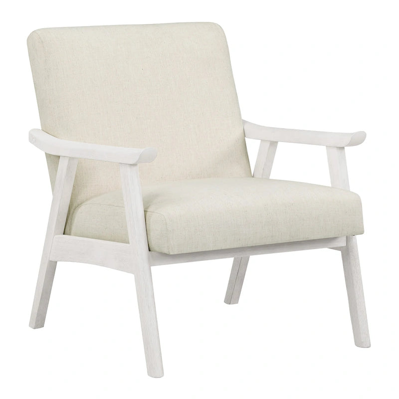 Fauteuil rembourré Weldon Mid-Century