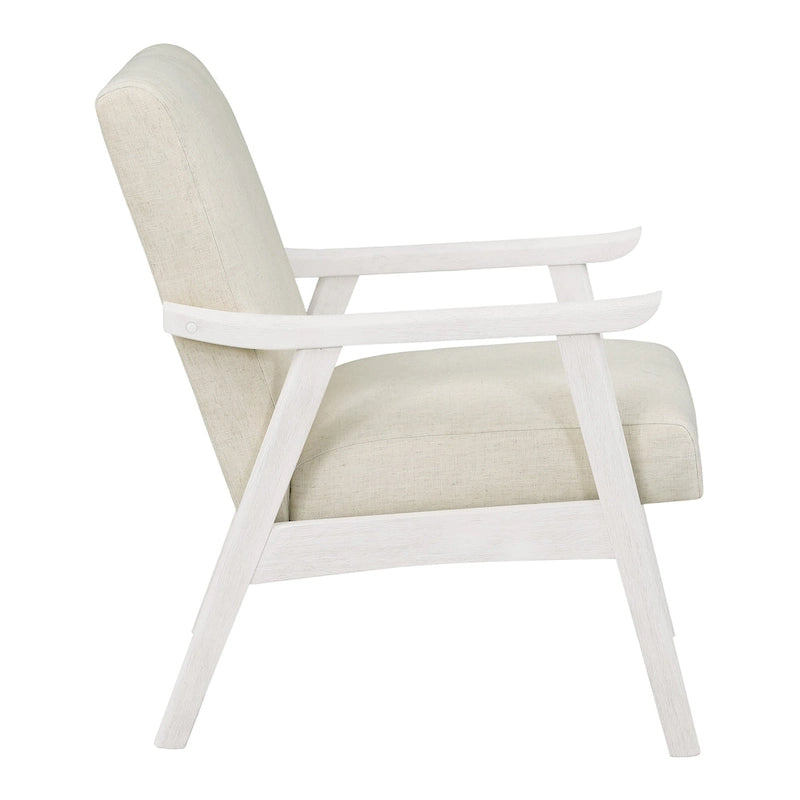 Fauteuil rembourré Weldon Mid-Century