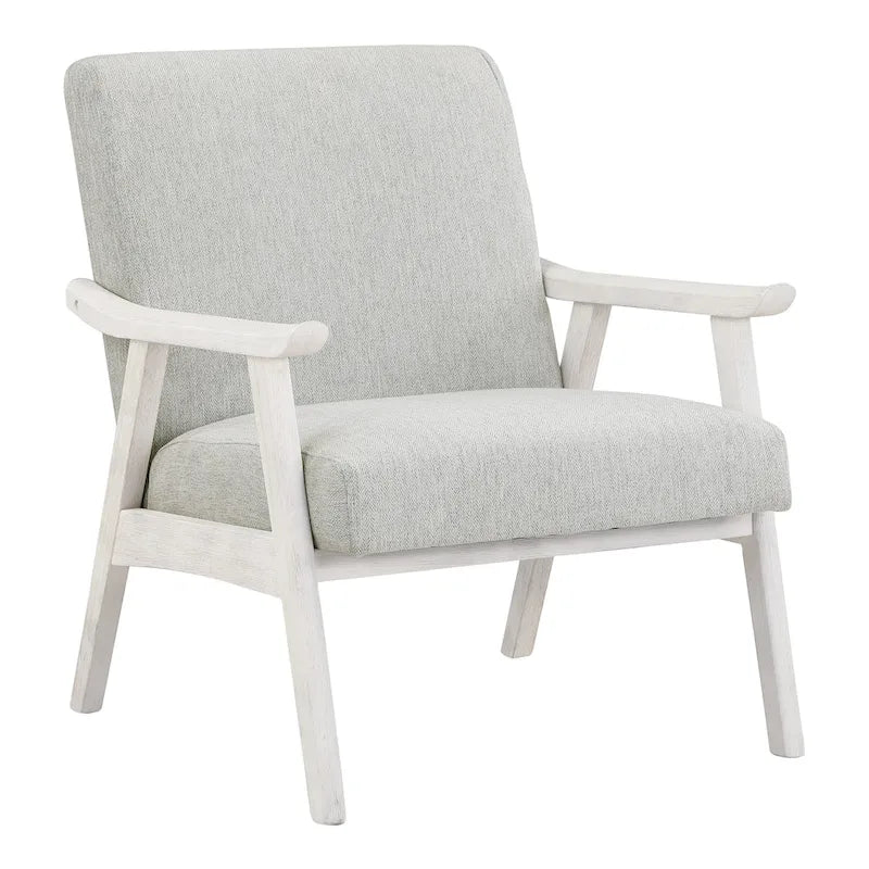 Fauteuil rembourré Weldon Mid-Century