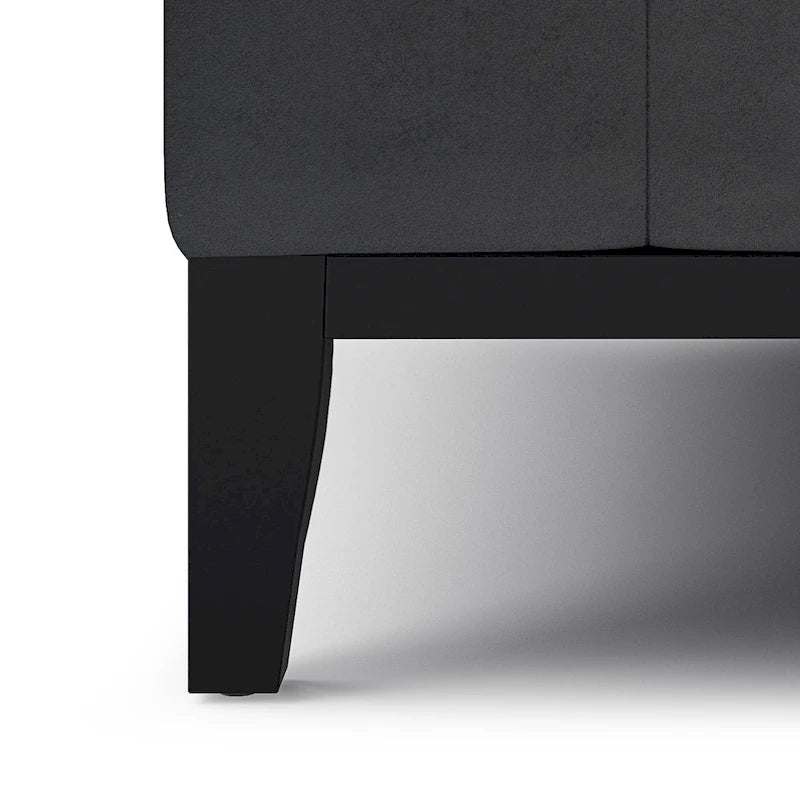 WYNDENHALL Lancaster Pouf de table carré contemporain de 36 po de large