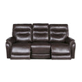 Canapé inclinable électrique en cuir pleine fleur Ferndale de Steve Silver
