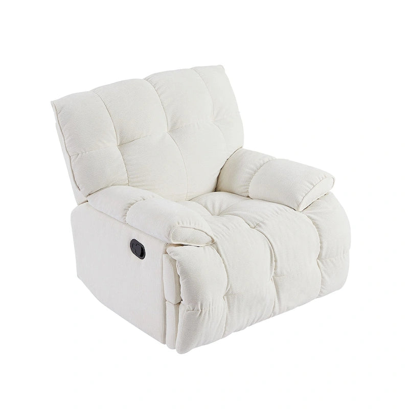 Fauteuil inclinable, pivotant à 360 degrés, moderne et fonctionnel, pour salon