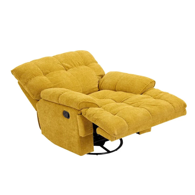 Fauteuil inclinable, pivotant à 360 degrés, moderne et fonctionnel, pour salon