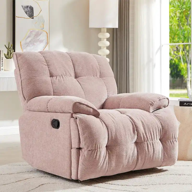 Fauteuil inclinable, pivotant à 360 degrés, moderne et fonctionnel, pour salon