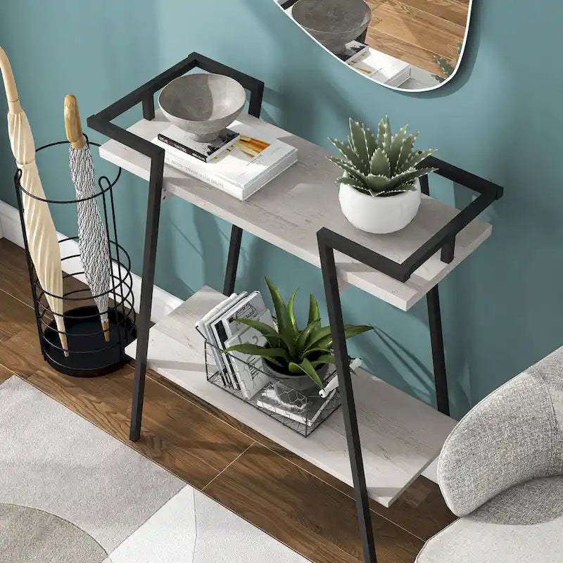 Console 2 niveaux en métal 31 po Russell Urban