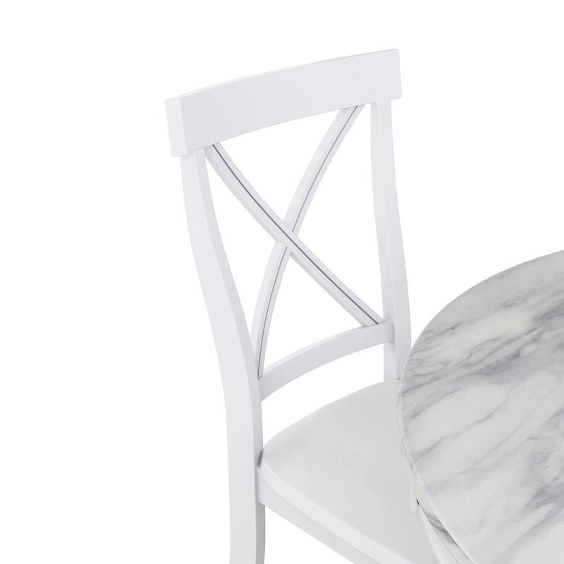 Ensemble table et chaises de salle à manger 5 pièces