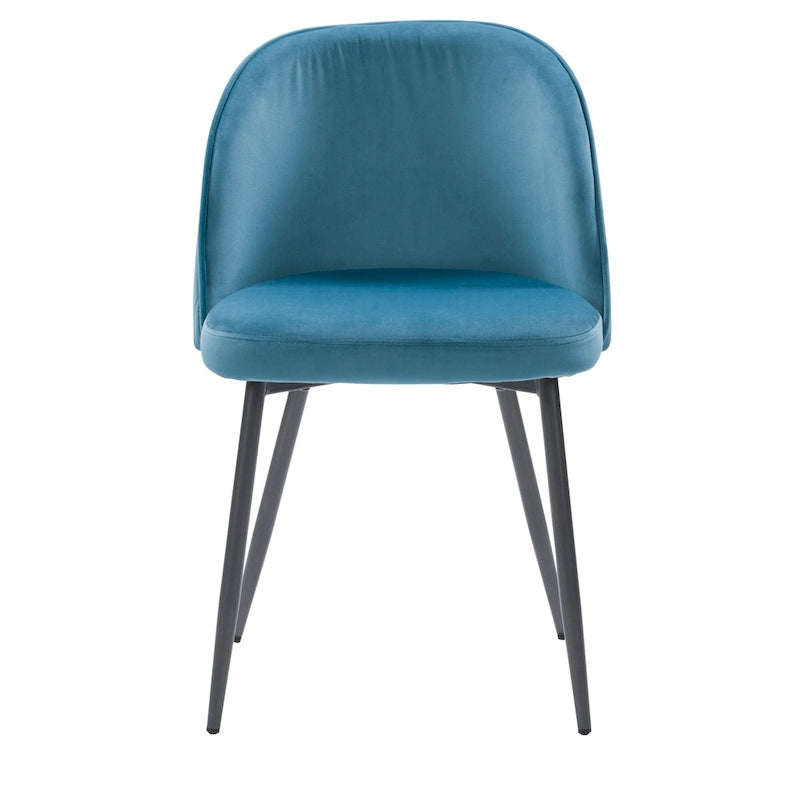 Chaise de salle à manger Ayla en velours