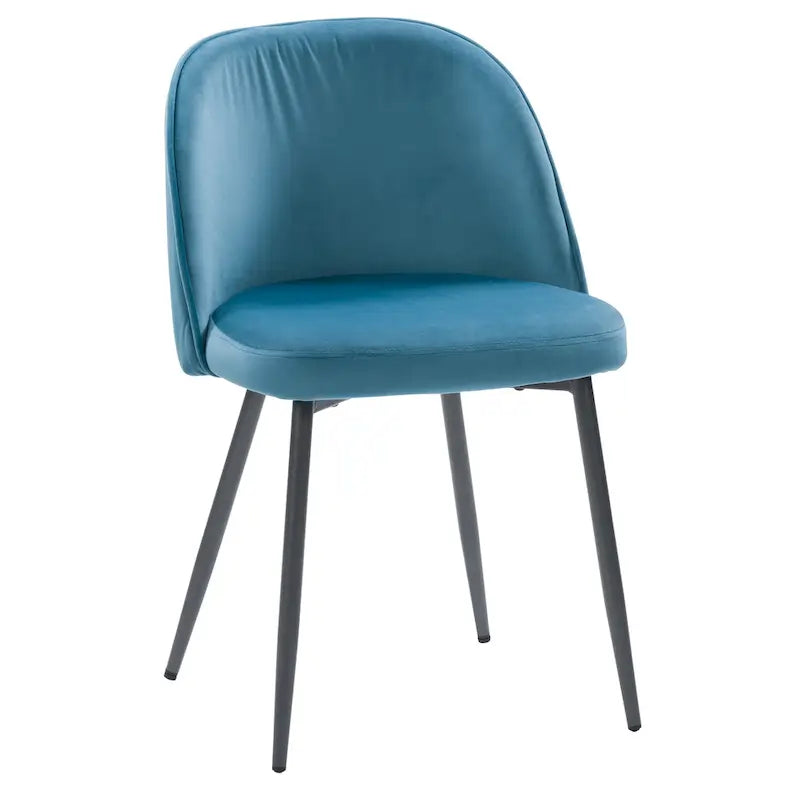 Chaise de salle à manger Ayla en velours