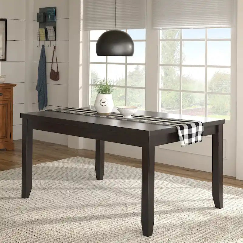 Table à manger rectangulaire Elena Wood par iNSPIRE Q Classic