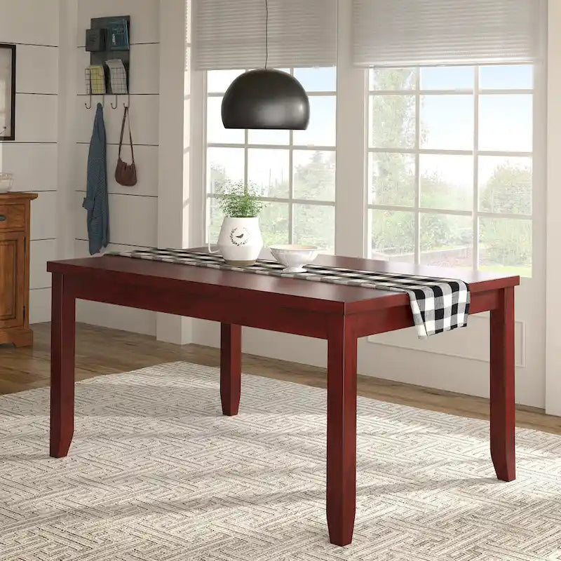 Table à manger rectangulaire Elena Wood par iNSPIRE Q Classic