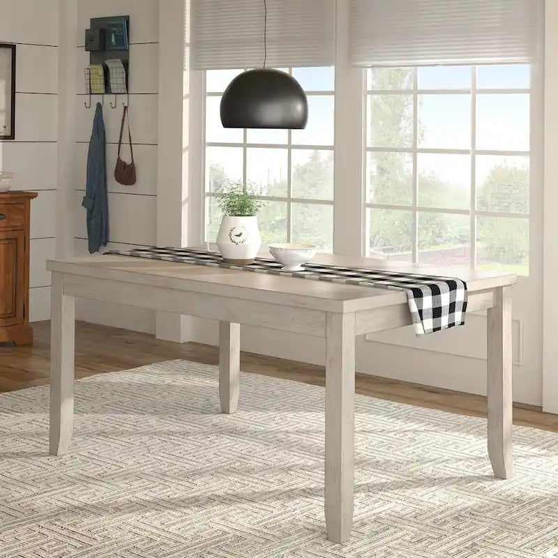 Table à manger rectangulaire Elena Wood par iNSPIRE Q Classic