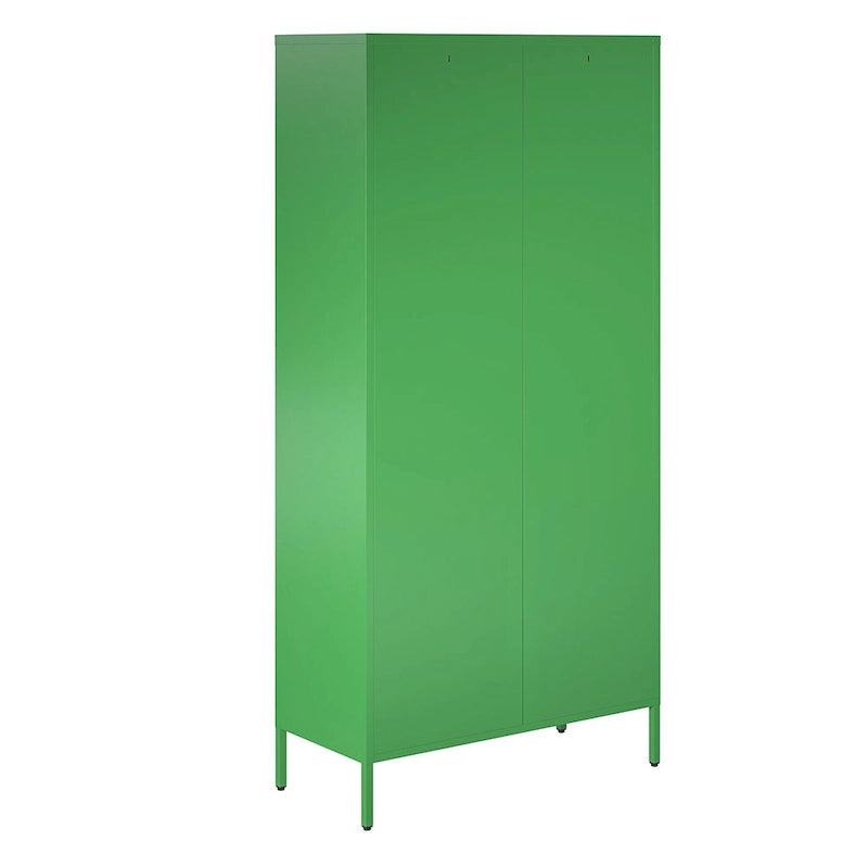 Meuble de Rangement en Métal Haut à 2 Portes Novogratz Channing