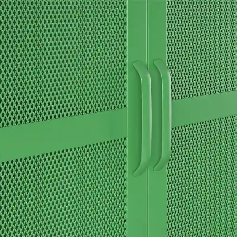 Meuble de Rangement en Métal Haut à 2 Portes Novogratz Channing