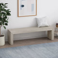 Banc de salle à manger en bois d'acacia Pannell Farmhouse de Christopher Knight Home