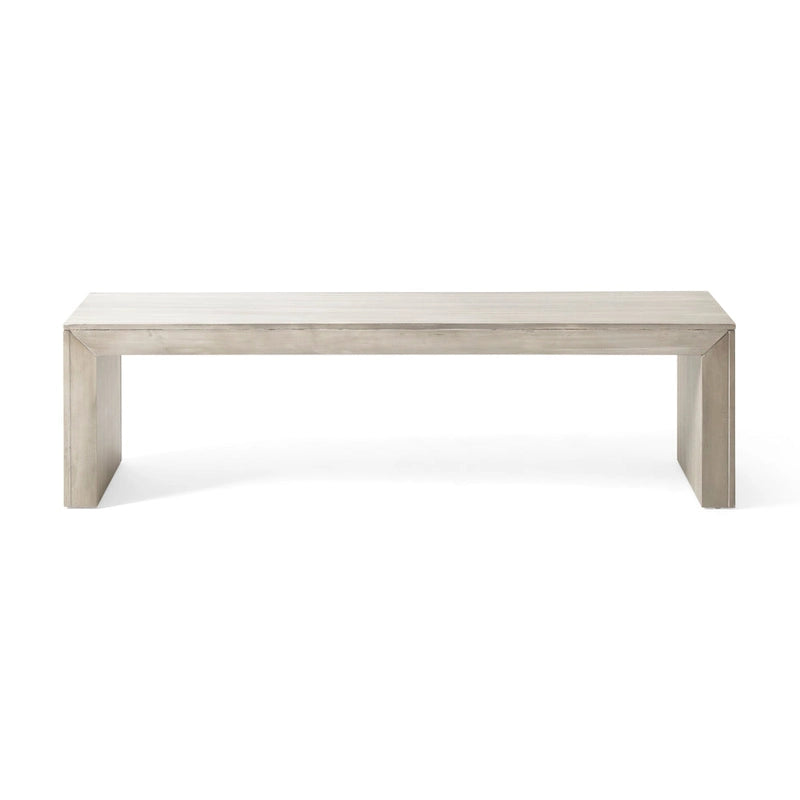 Banc de salle à manger en bois d'acacia Pannell Farmhouse de Christopher Knight Home
