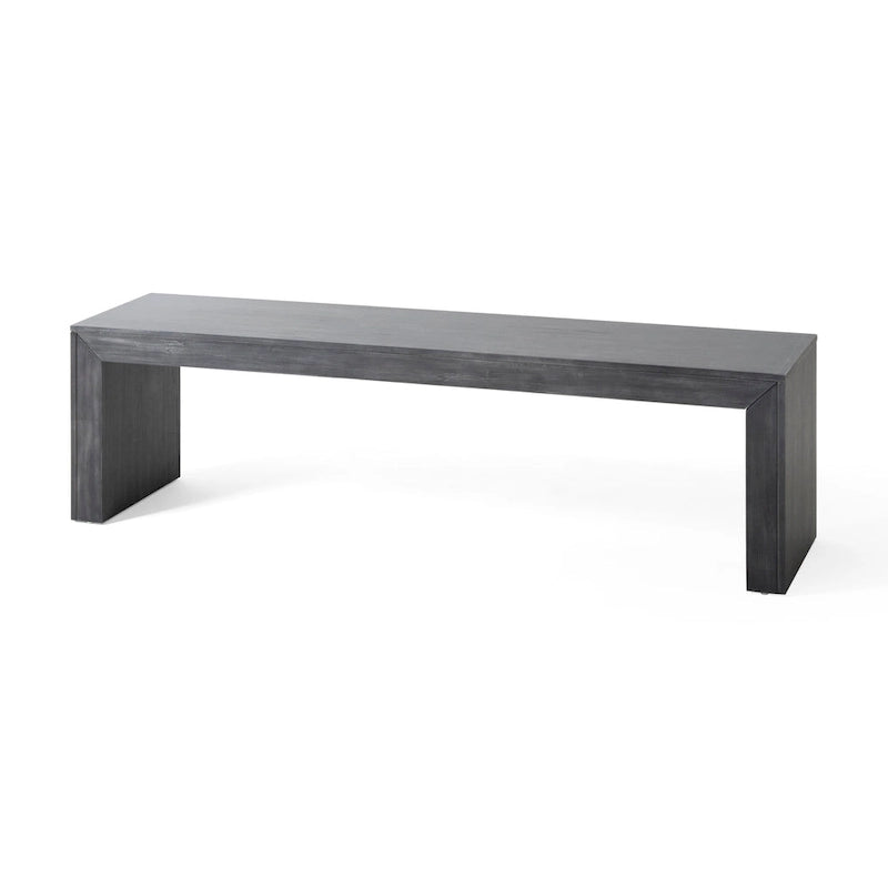 Banc de salle à manger en bois d'acacia Pannell Farmhouse de Christopher Knight Home