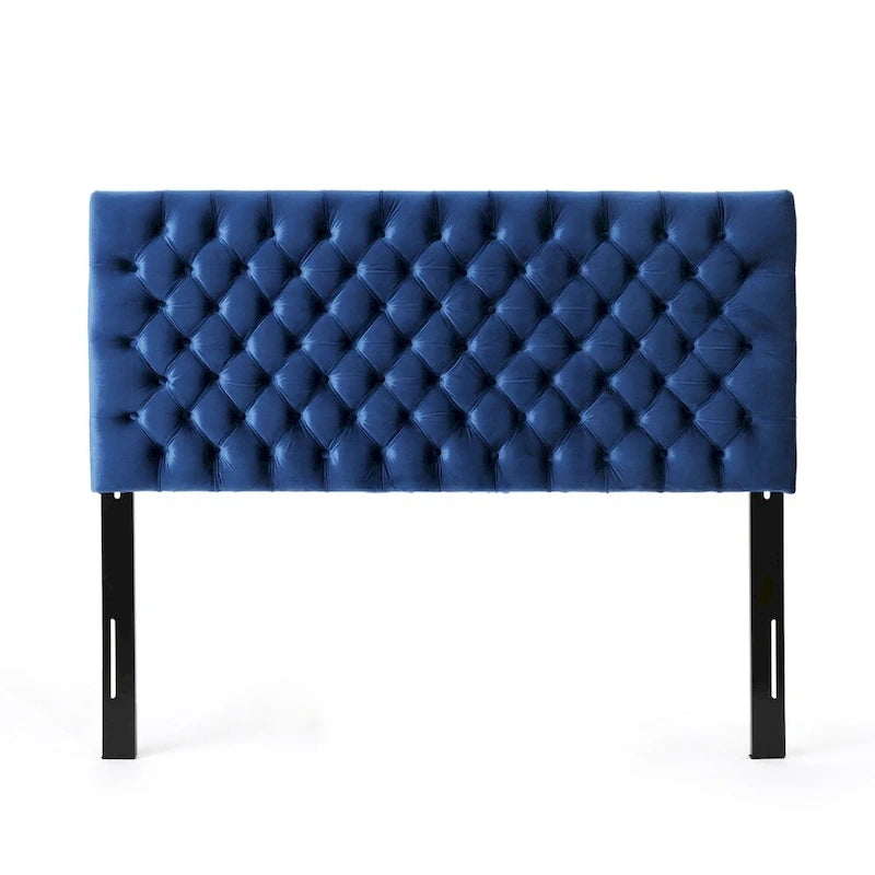 Tête de lit réglable en velours Jezebel par Christopher Knight Home