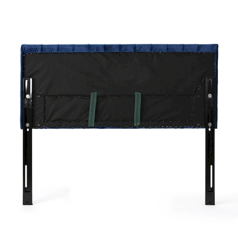 Tête de lit réglable en velours Jezebel par Christopher Knight Home