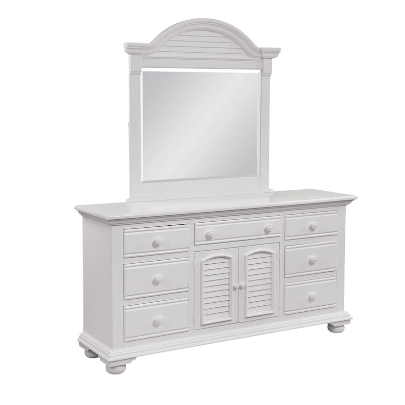 Commode triple et miroir en option Beachcrest