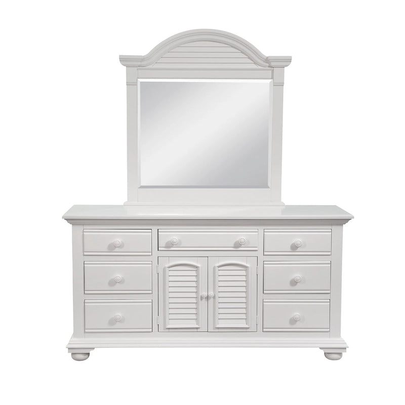 Commode triple et miroir en option Beachcrest