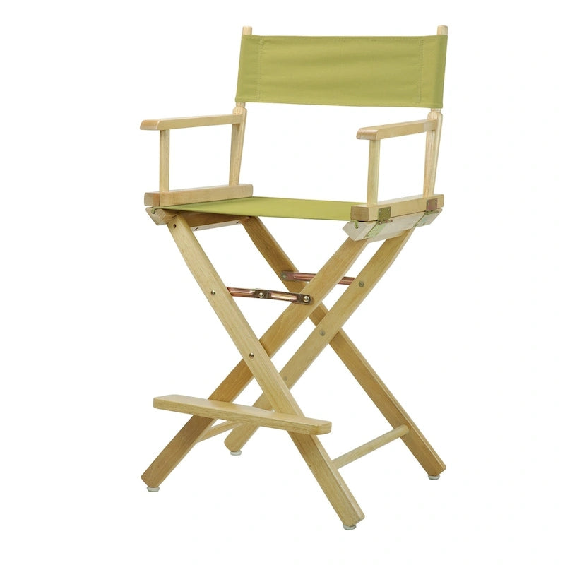 Chaise de metteur en scène 24 pouces, finition naturelle
