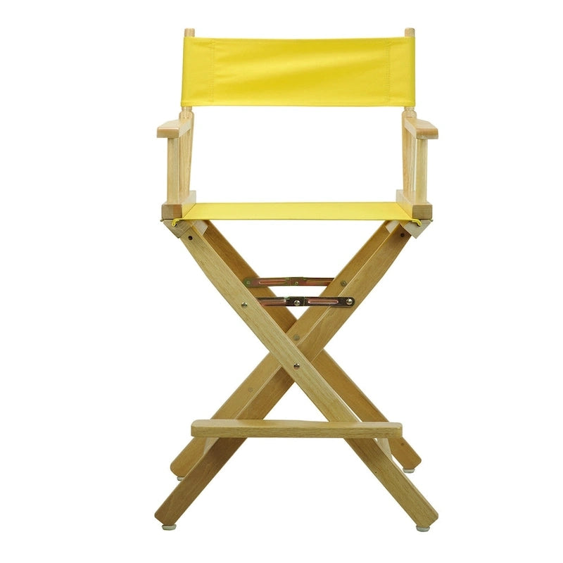 Chaise de metteur en scène 24 pouces, finition naturelle