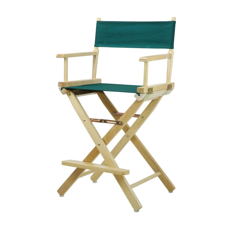 Chaise de metteur en scène 24 pouces, finition naturelle