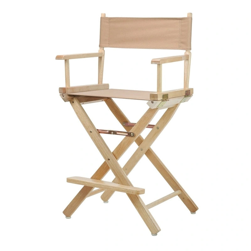 Chaise de metteur en scène 24 pouces, finition naturelle