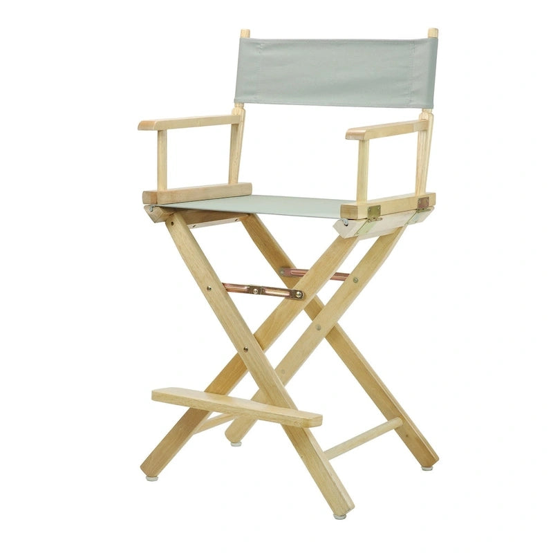 Chaise de metteur en scène 24 pouces, finition naturelle