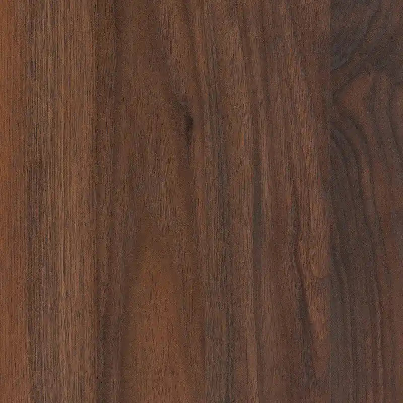 Commode de rangement à 3 tiroirs en bois de noyer de style moderne du milieu du siècle Hartman