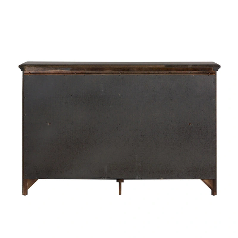 Commode et miroir Saddlebrook Tobacco de Copper Grove
