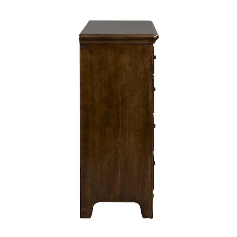Commode et miroir Saddlebrook Tobacco de Copper Grove