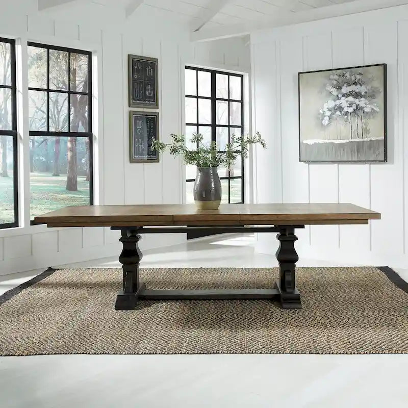 Ensemble de table à tréteaux 7 pièces Harvest Home Chalkboard