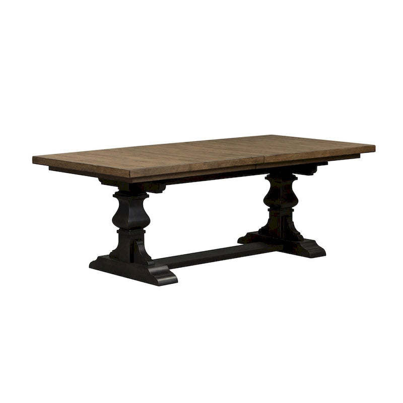 Ensemble de table à tréteaux 7 pièces Harvest Home Chalkboard