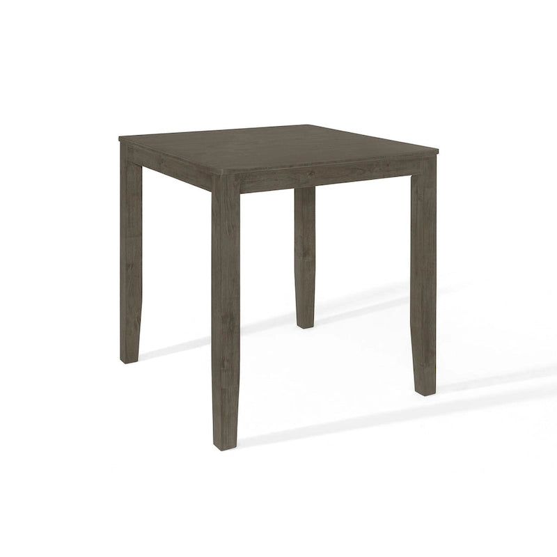 Ensemble de salle à manger 5 pièces carré simple et élégant CraftPorch de hauteur comptoir