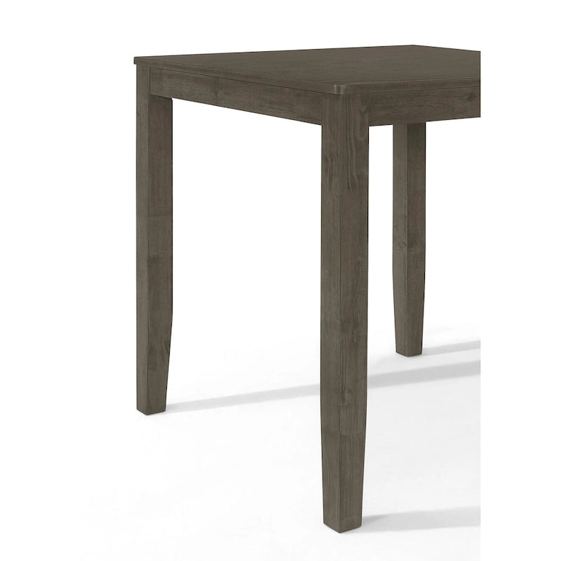 Ensemble de salle à manger 5 pièces carré simple et élégant CraftPorch de hauteur comptoir