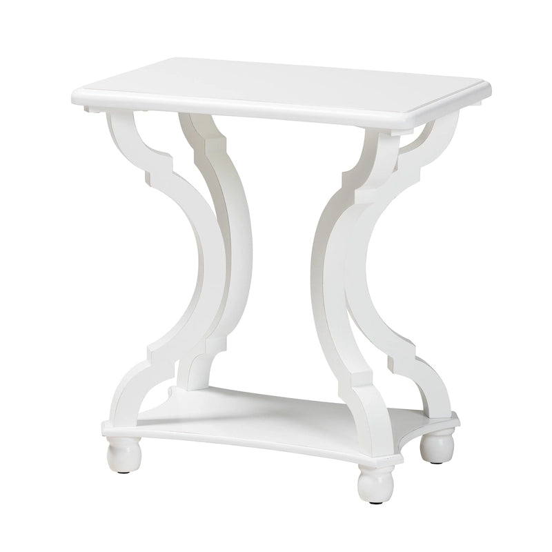 Table d'appoint Cianna classique et traditionnelle en bois