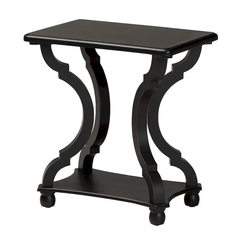 Table d'appoint Cianna classique et traditionnelle en bois