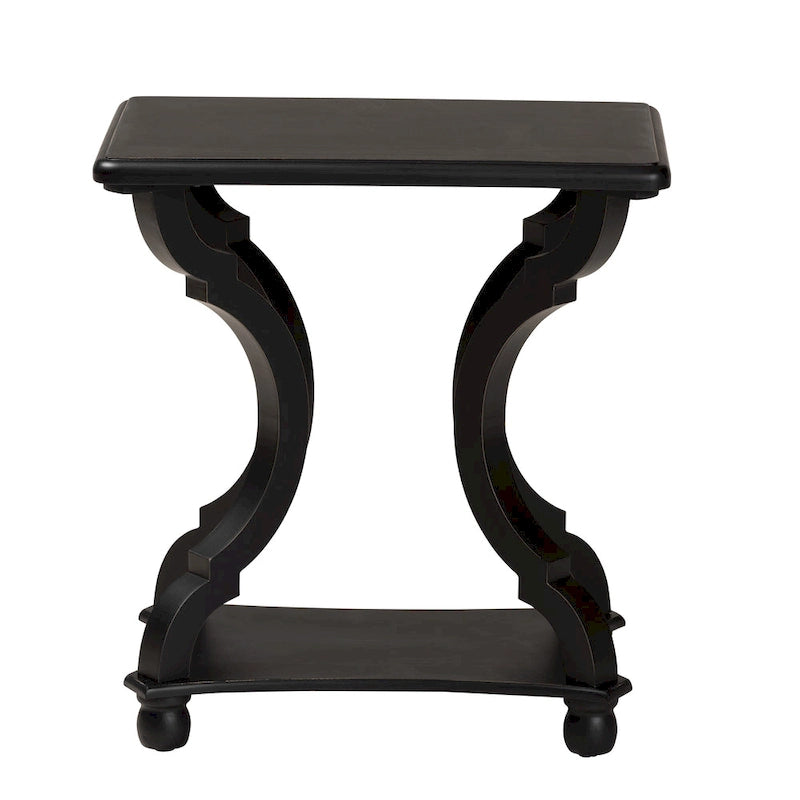 Table d'appoint Cianna classique et traditionnelle en bois