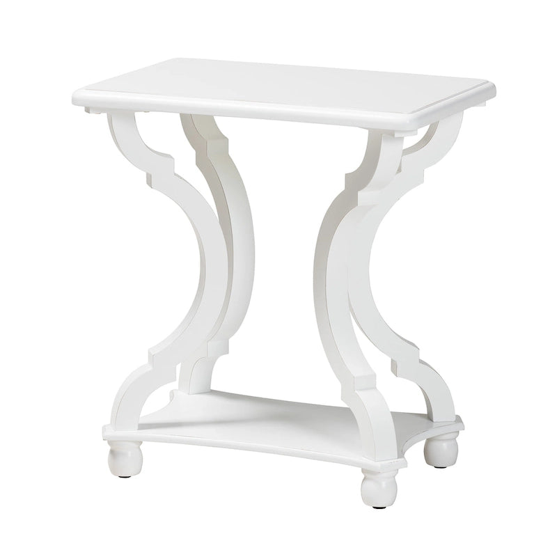 Table d'appoint Cianna classique et traditionnelle en bois
