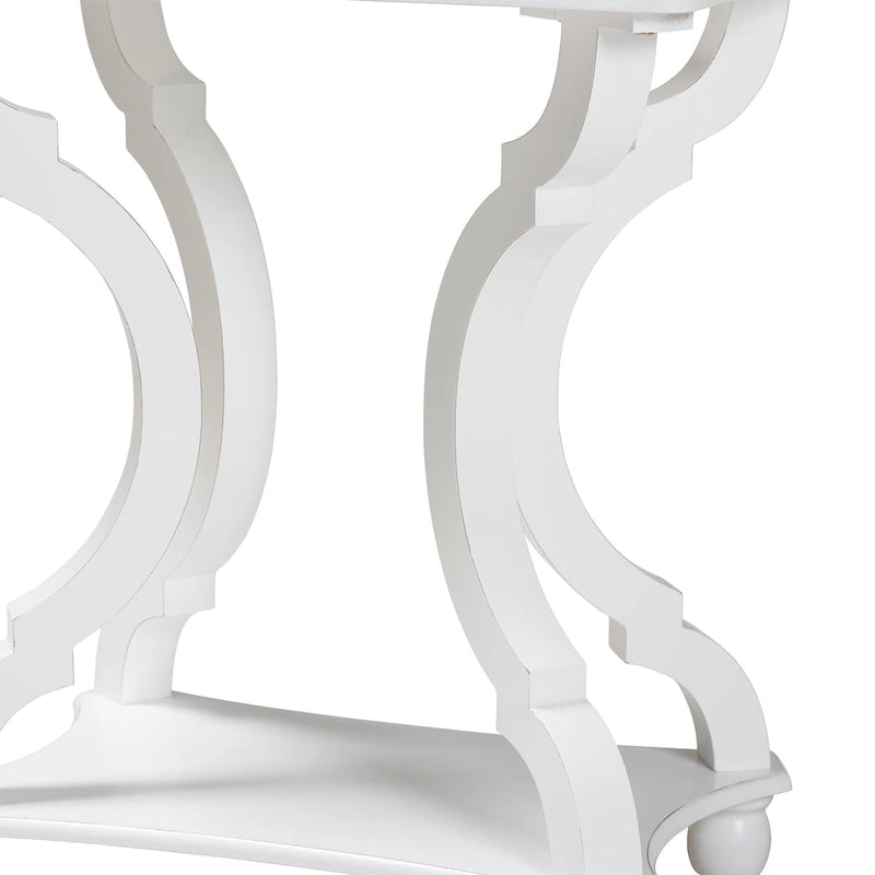Table d'appoint Cianna classique et traditionnelle en bois
