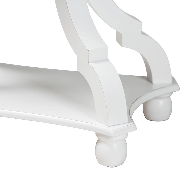 Table d'appoint Cianna classique et traditionnelle en bois