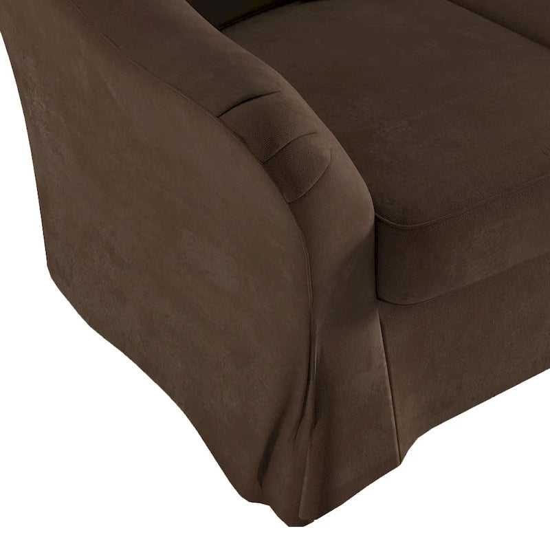 Fauteuil déhoussable en plumes Ellyson Flared English Arm par iNSPIRE Q Classic
