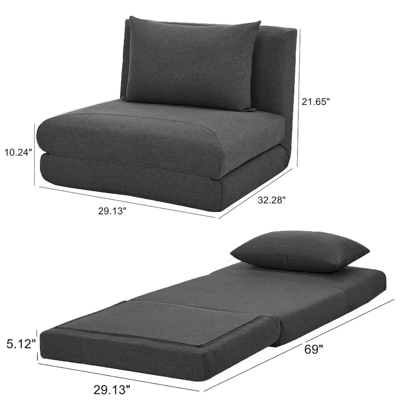 Chaise convertible Marylee Porch & Den
