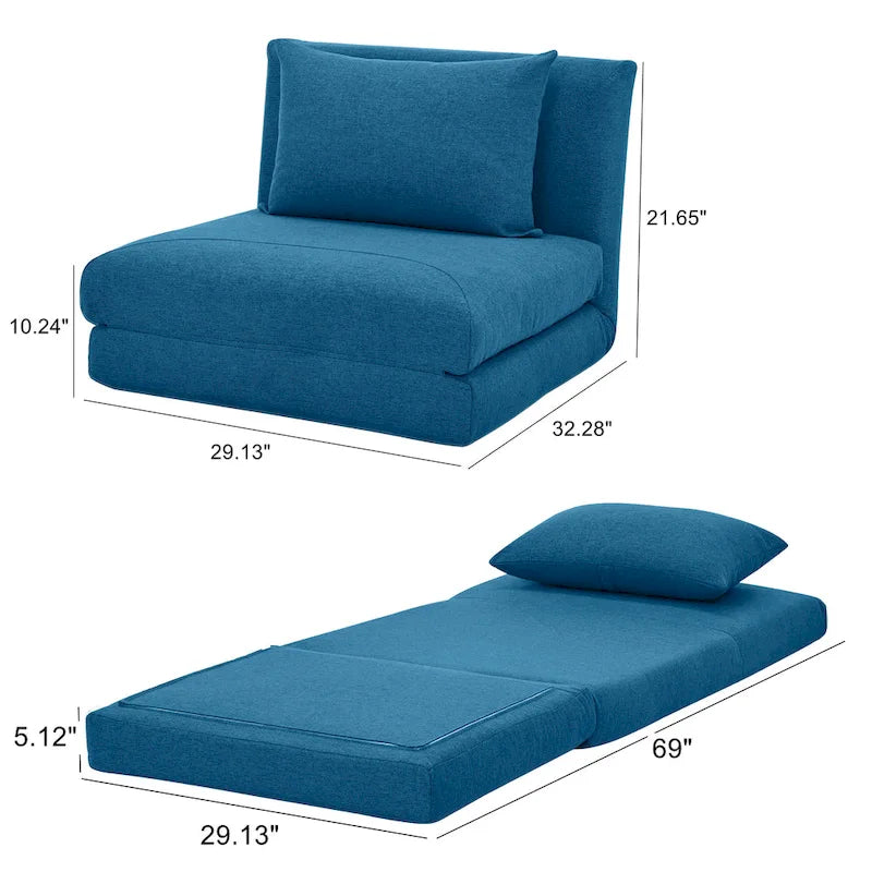 Chaise convertible Marylee Porch & Den
