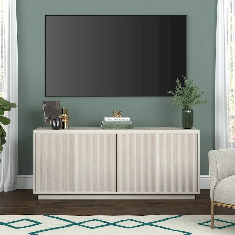 Meuble TV rectangulaire Hanson pour téléviseurs jusqu'à 65 pouces