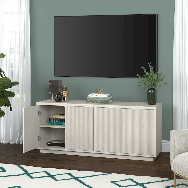 Meuble TV rectangulaire Hanson pour téléviseurs jusqu'à 65 pouces