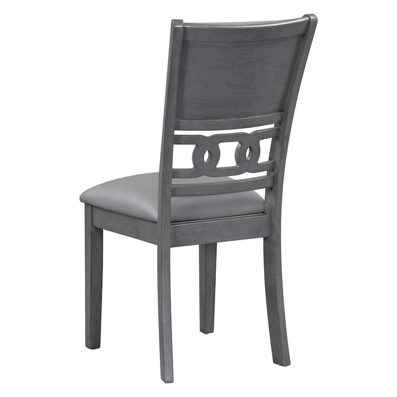 Ensemble de table à manger ronde de 5 pièces hauteur comptoir