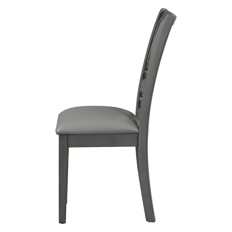 Ensemble de table à manger ronde de 5 pièces hauteur comptoir