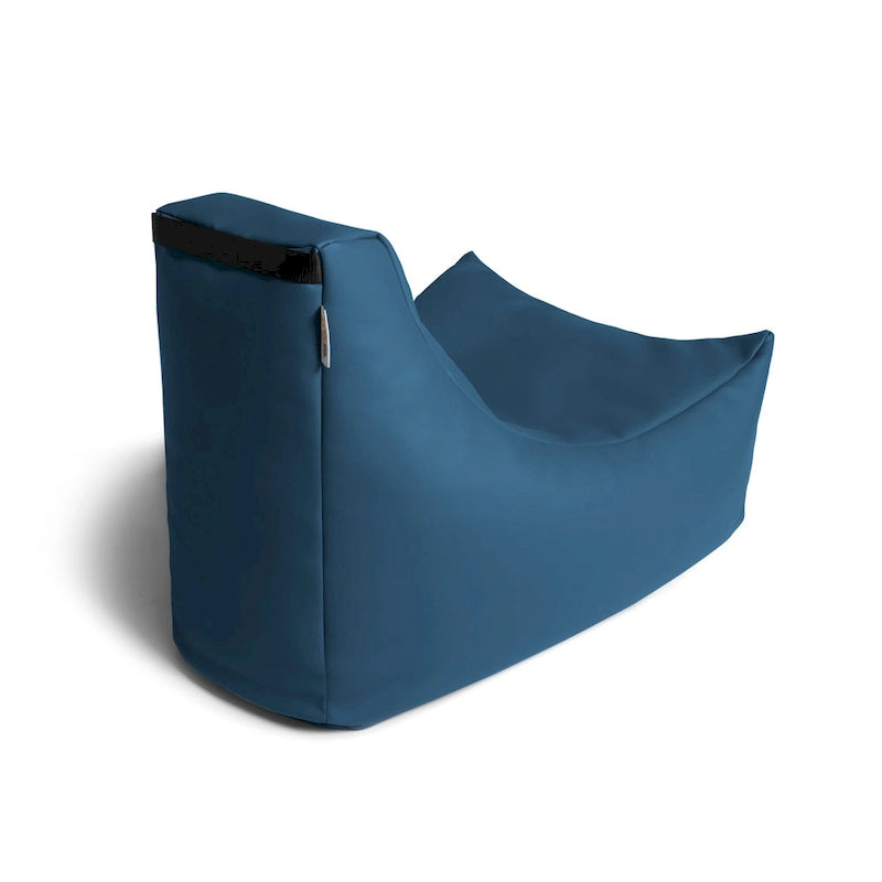 Pouf enfant Jaxx Juniper Jr, vinyle de qualité supérieure, bleu roi